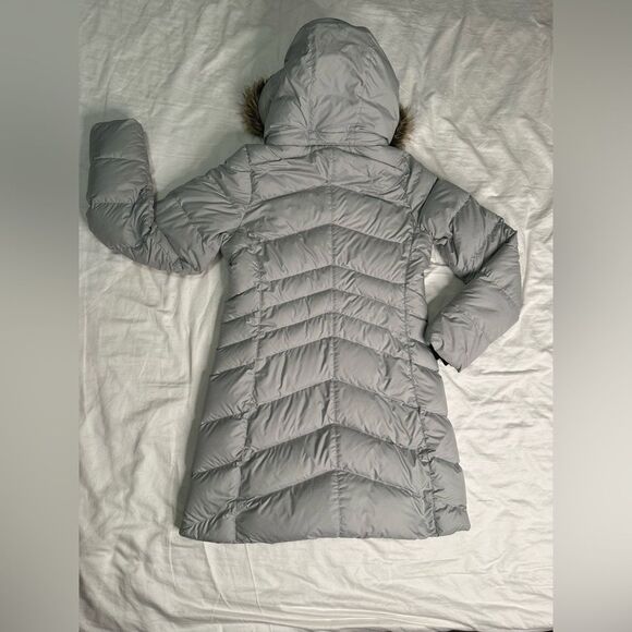 Marmot Montreal Women's 700 Down Puffer Coat - Glacier Grey | Size M - Picture 8 of 13